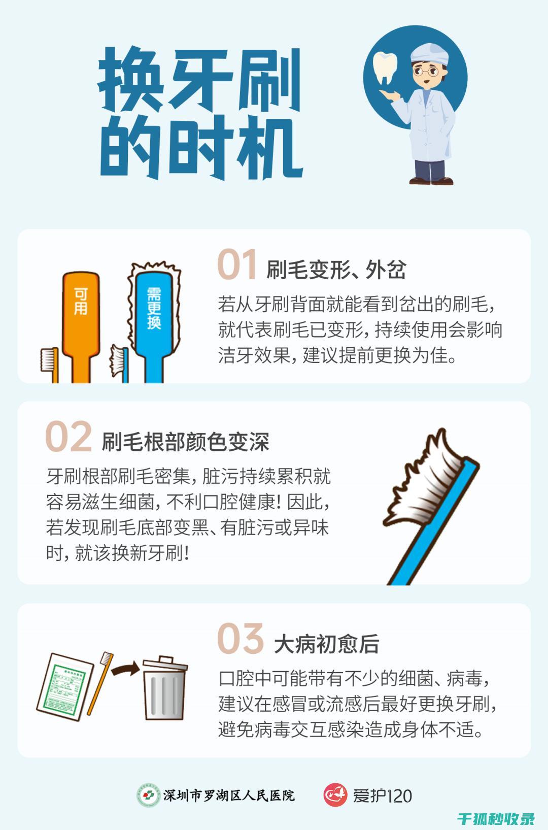 你对牙刷寿命的误解